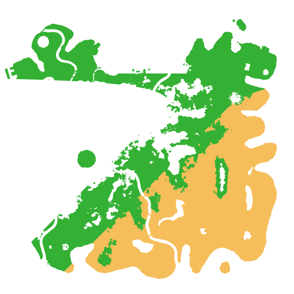 Biome Rust Map: Procedural Map, Size: 4500, Seed: 1162521340