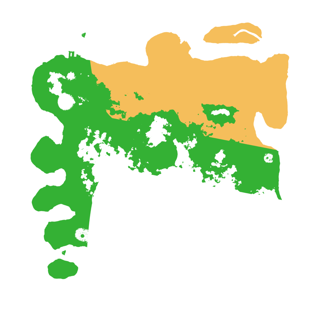Biome Rust Map: Procedural Map, Size: 3500, Seed: 482763492