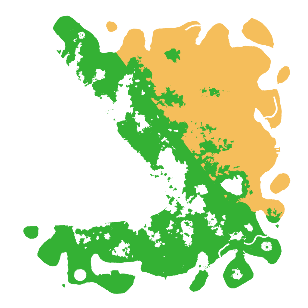 Biome Rust Map: Procedural Map, Size: 4500, Seed: 745440839