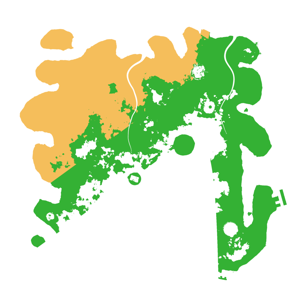 Biome Rust Map: Procedural Map, Size: 3750, Seed: 163189625