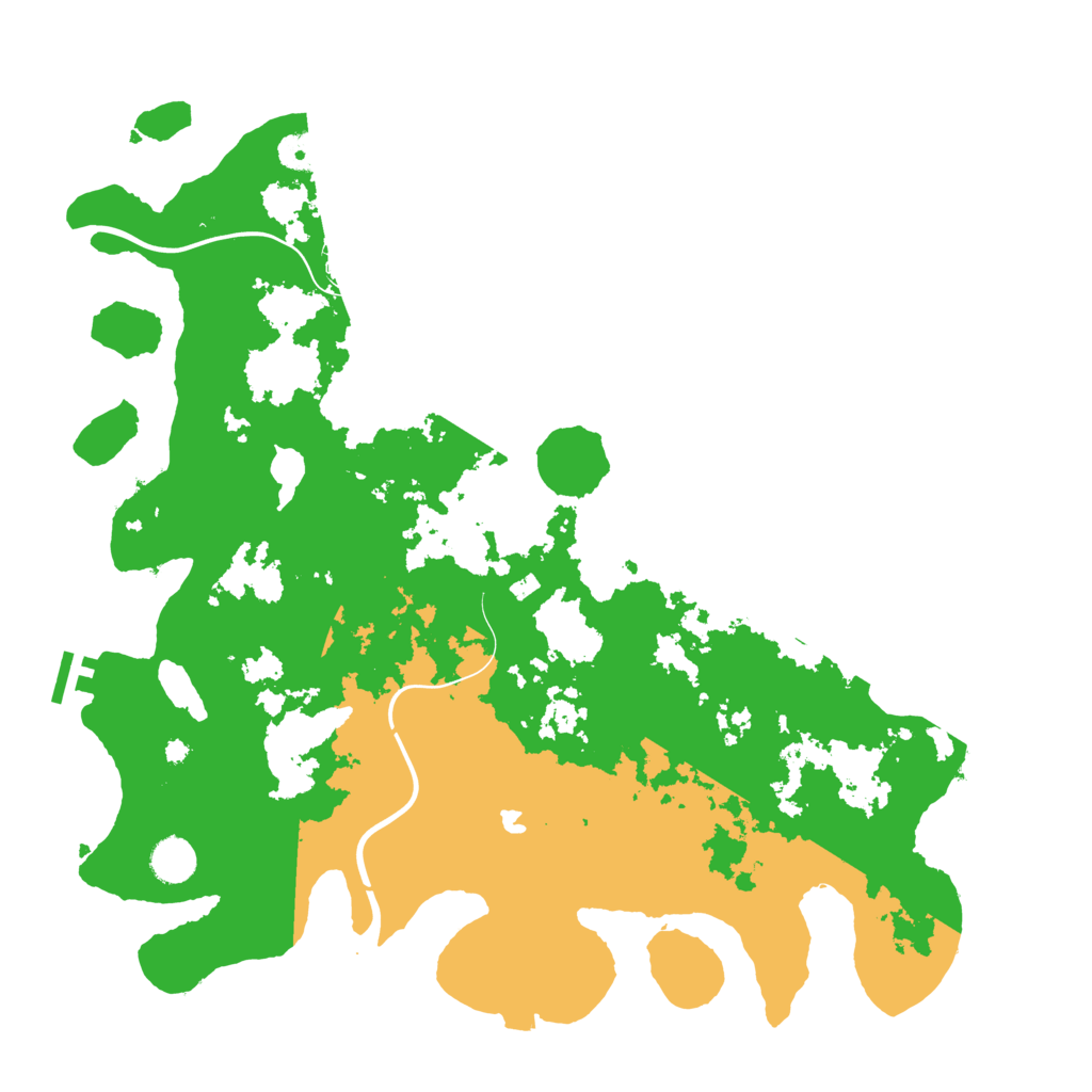 Biome Rust Map: Procedural Map, Size: 4200, Seed: 738128829