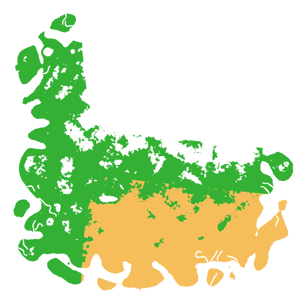 Biome Rust Map: Procedural Map, Size: 6000, Seed: 468