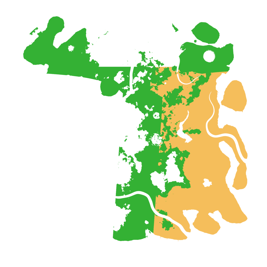 Biome Rust Map: Procedural Map, Size: 4000, Seed: 952280632