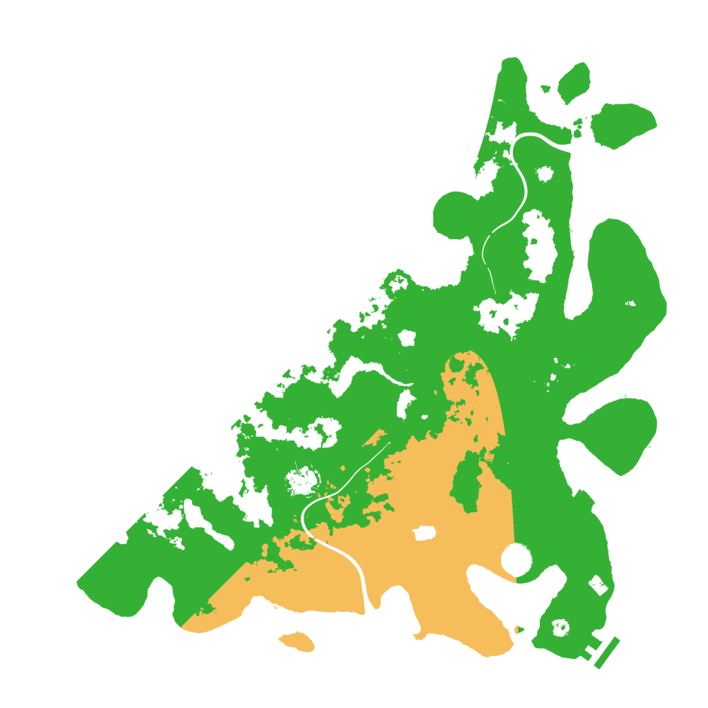 Biome Rust Map: Procedural Map, Size: 4000, Seed: 1750272104