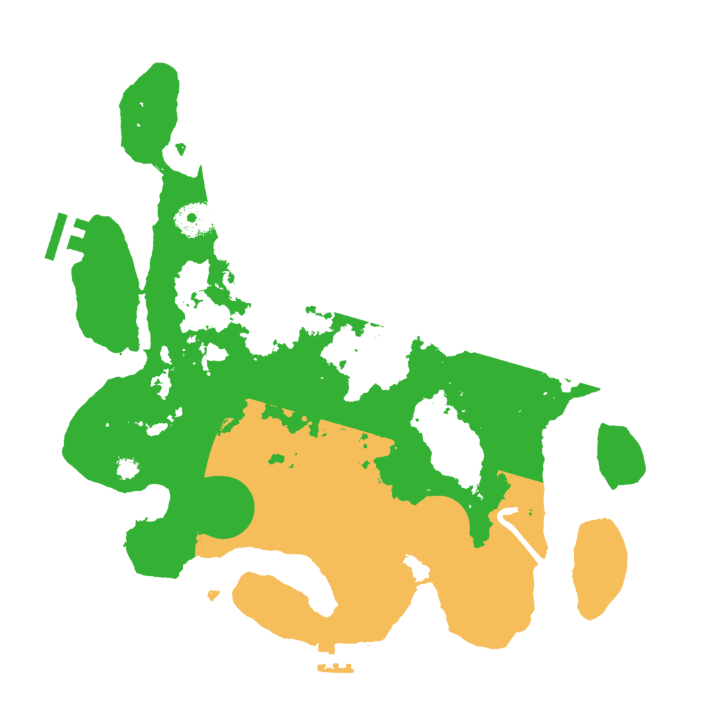 Biome Rust Map: Procedural Map, Size: 3000, Seed: 12211212