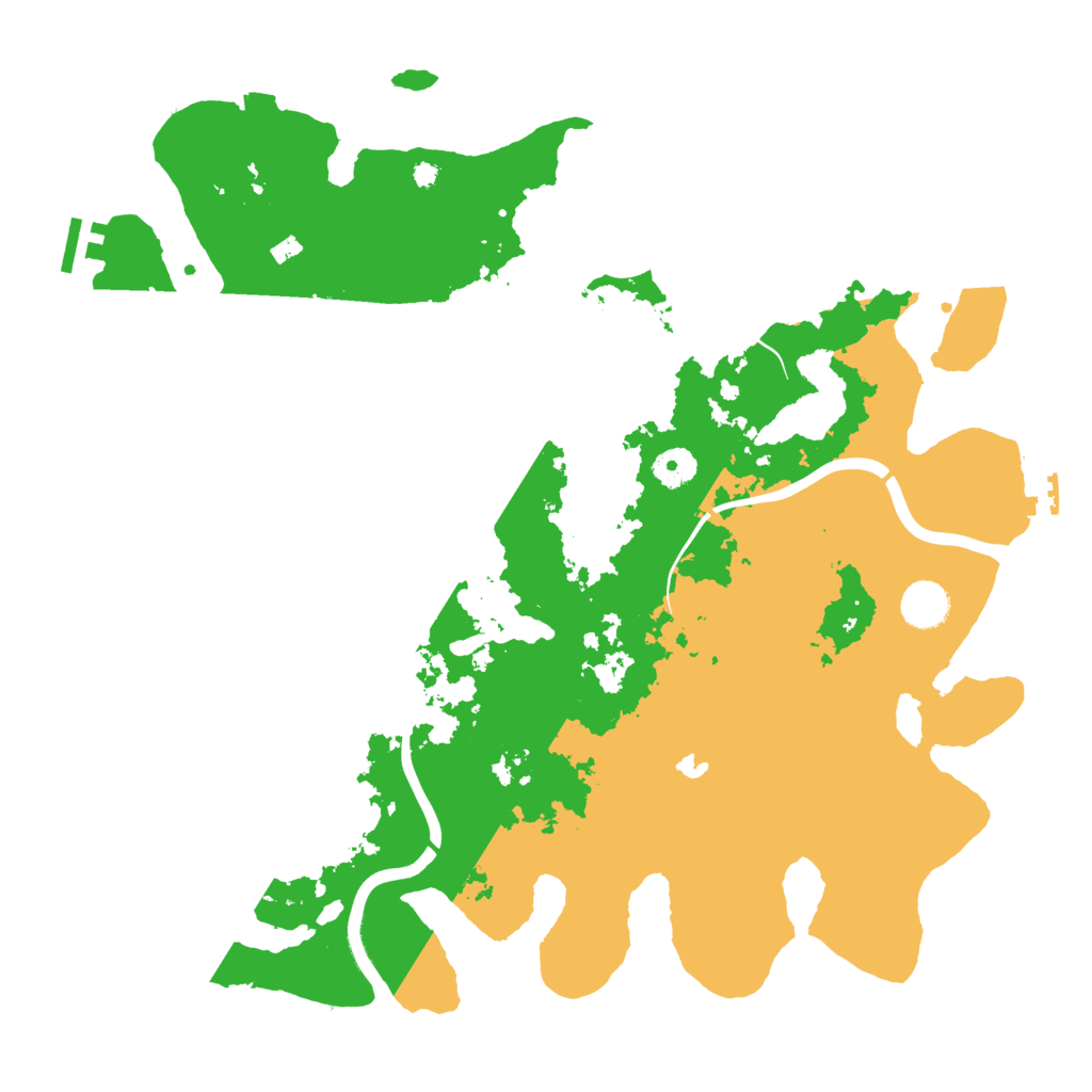 Biome Rust Map: Procedural Map, Size: 4000, Seed: 80266011