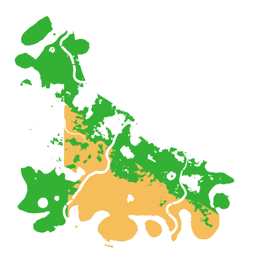 Biome Rust Map: Procedural Map, Size: 4400, Seed: 738128829