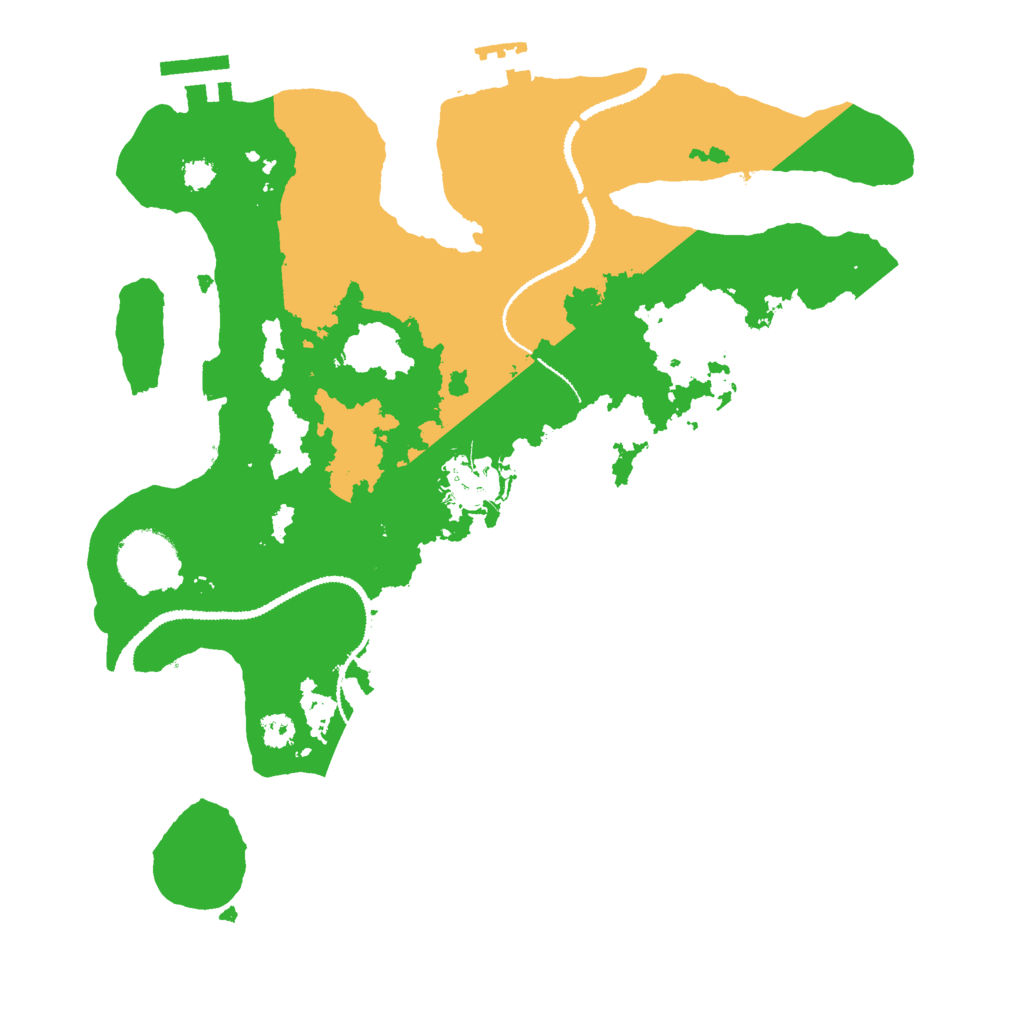 Biome Rust Map: Procedural Map, Size: 3000, Seed: 1526173011