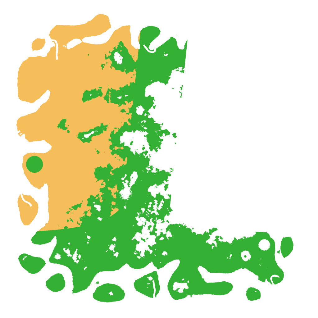 Biome Rust Map: Procedural Map, Size: 5000, Seed: 7844687