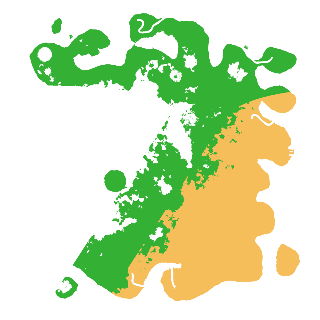 Biome Rust Map: Procedural Map, Size: 4000, Seed: 12107718