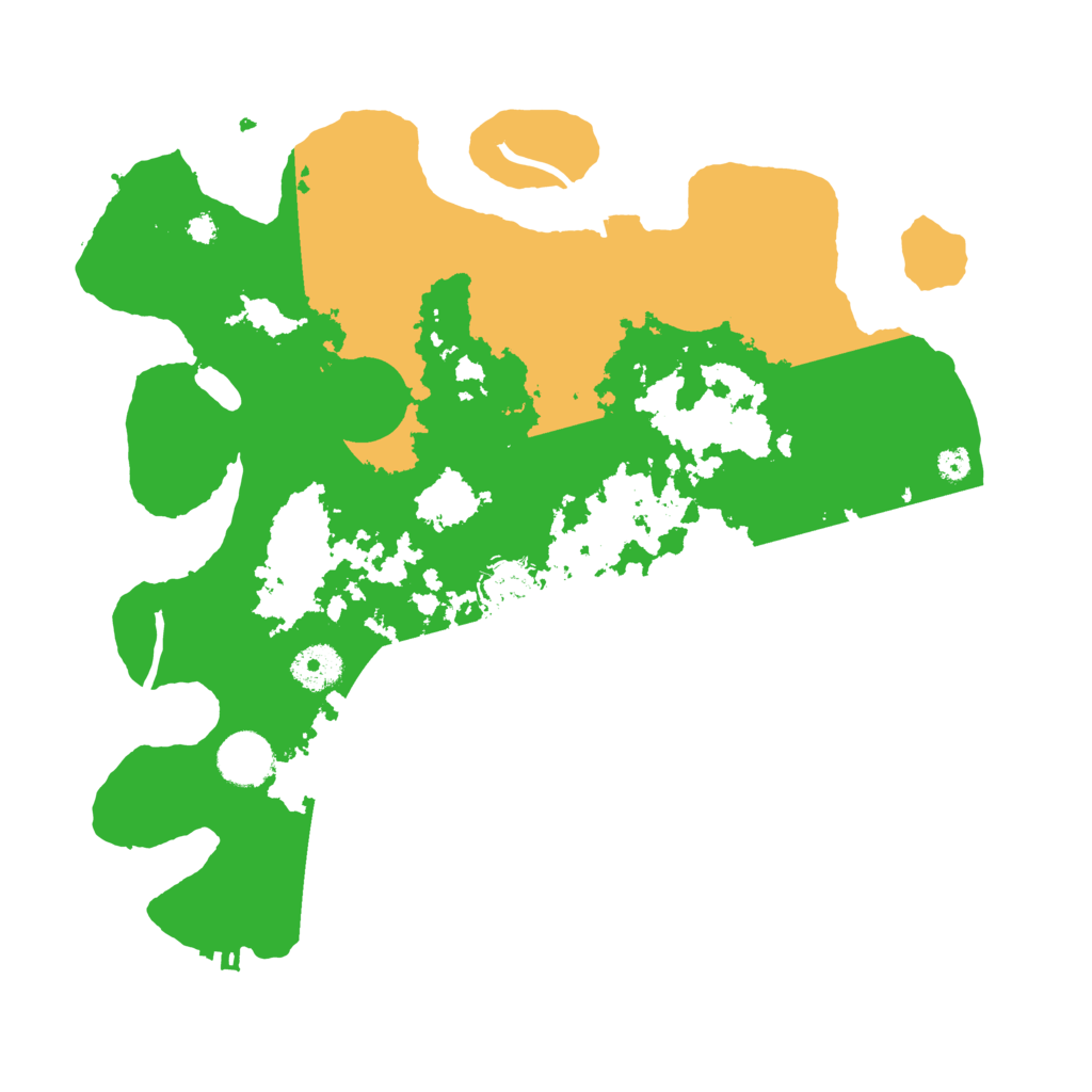 Biome Rust Map: Procedural Map, Size: 3500, Seed: 430064115