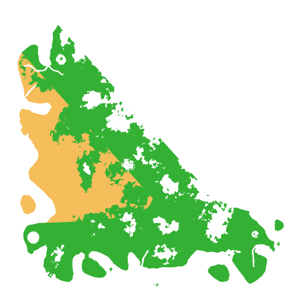 Biome Rust Map: Procedural Map, Size: 4500, Seed: 291984982