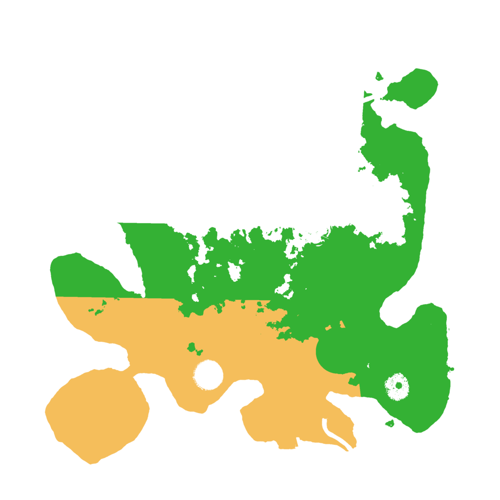 Biome Rust Map: Procedural Map, Size: 3000, Seed: 69349