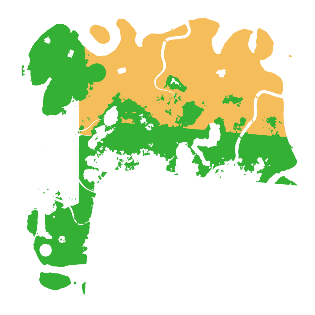Biome Rust Map: Procedural Map, Size: 4500, Seed: 365364