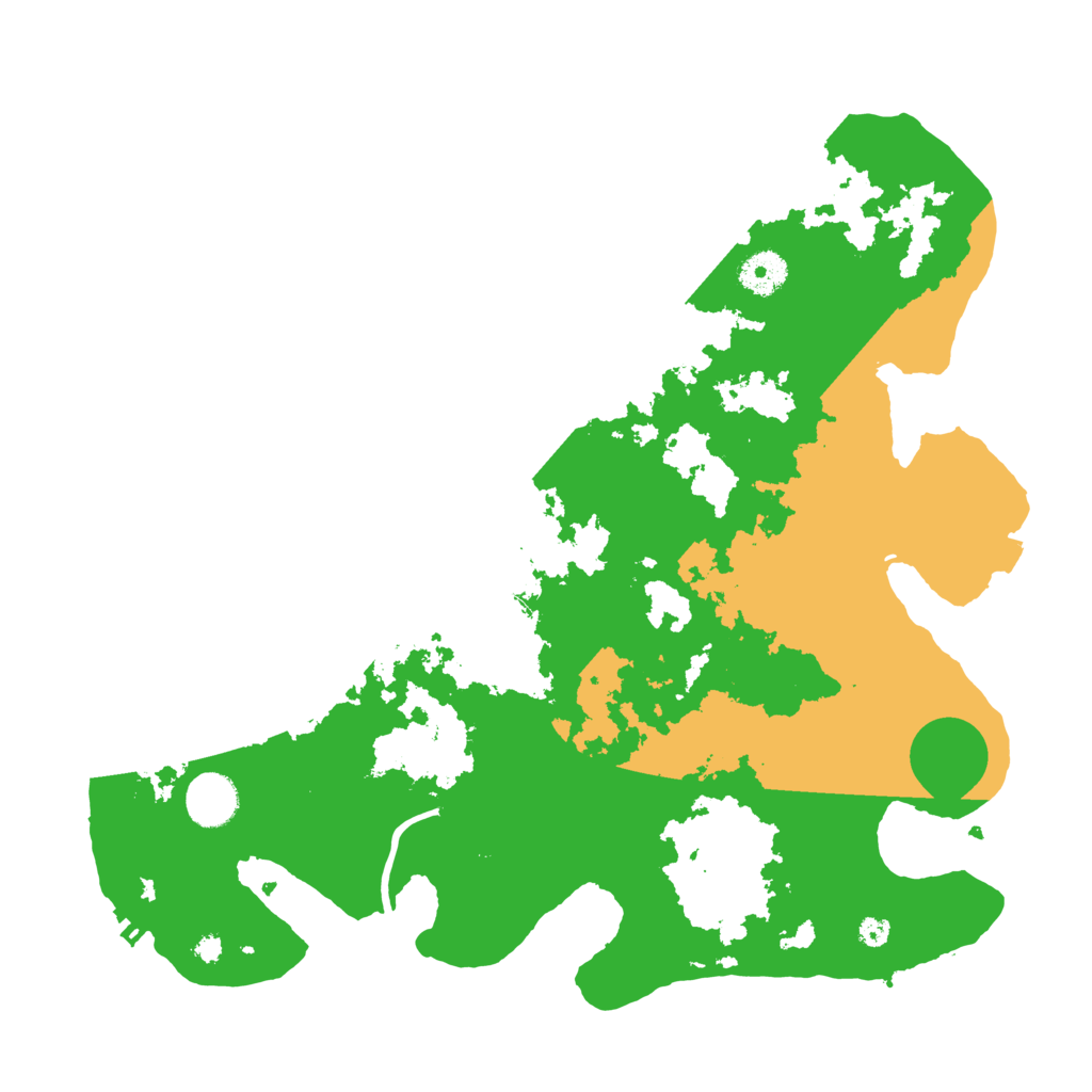 Biome Rust Map: Procedural Map, Size: 3700, Seed: 1124404972