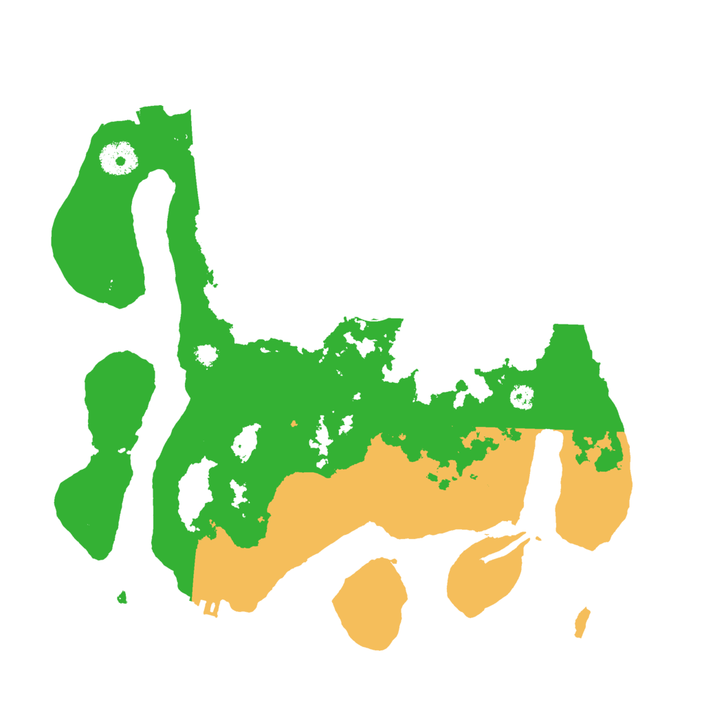 Biome Rust Map: Procedural Map, Size: 3000, Seed: 30064115