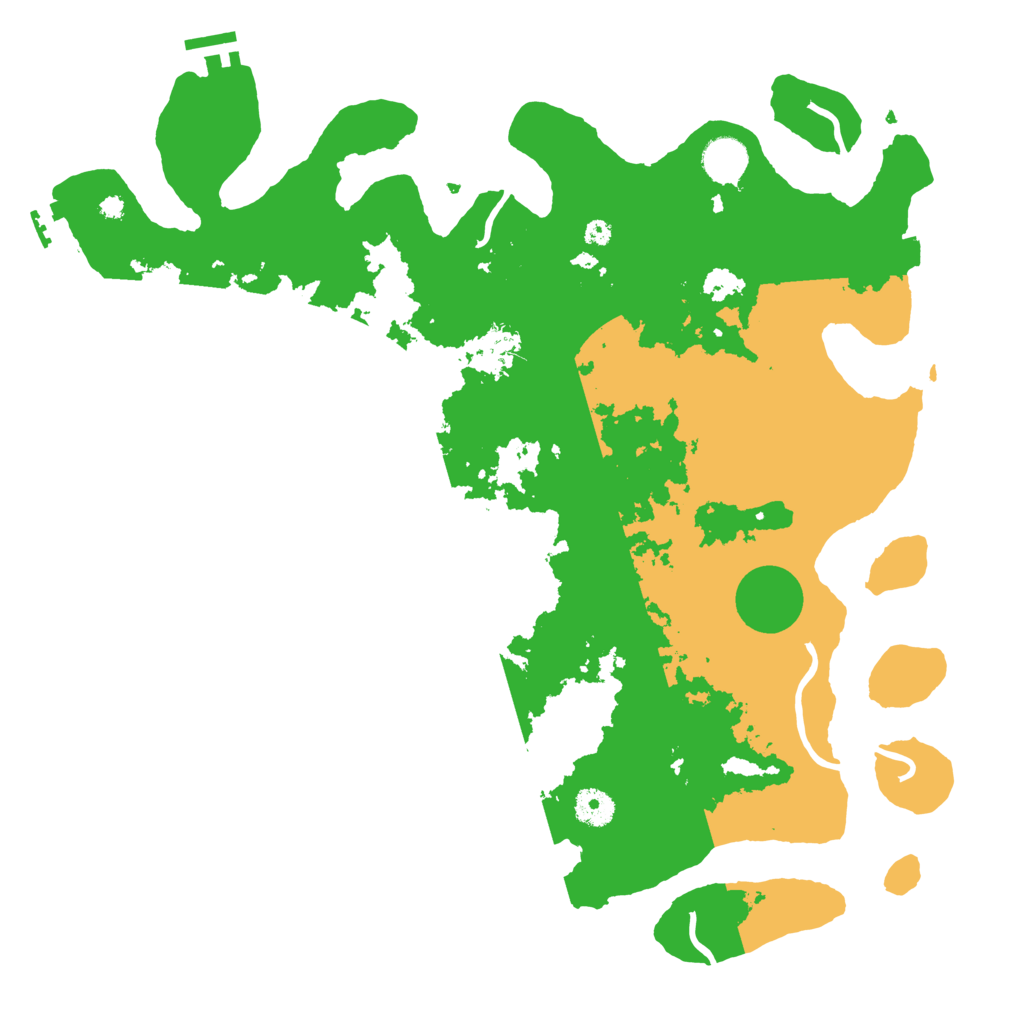 Biome Rust Map: Procedural Map, Size: 4000, Seed: 676162572