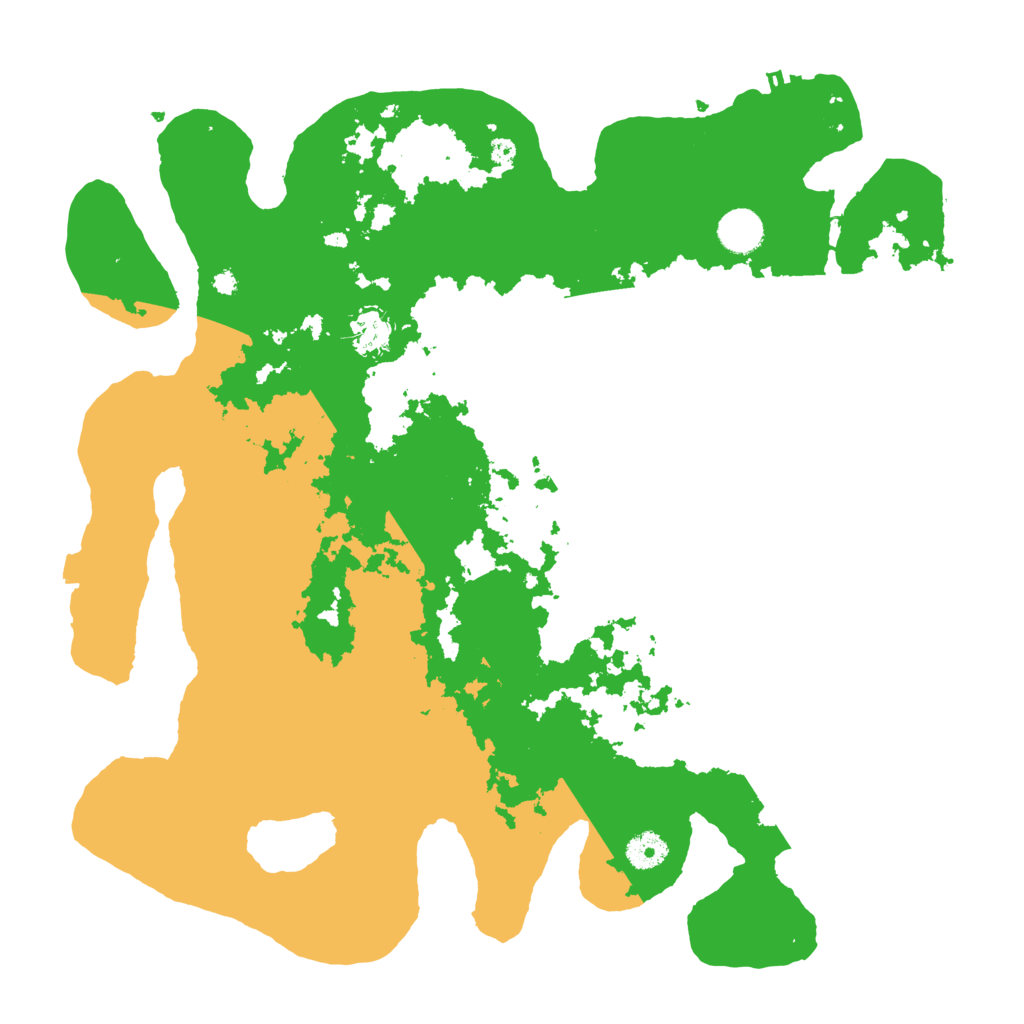 Biome Rust Map: Procedural Map, Size: 4000, Seed: 86180969