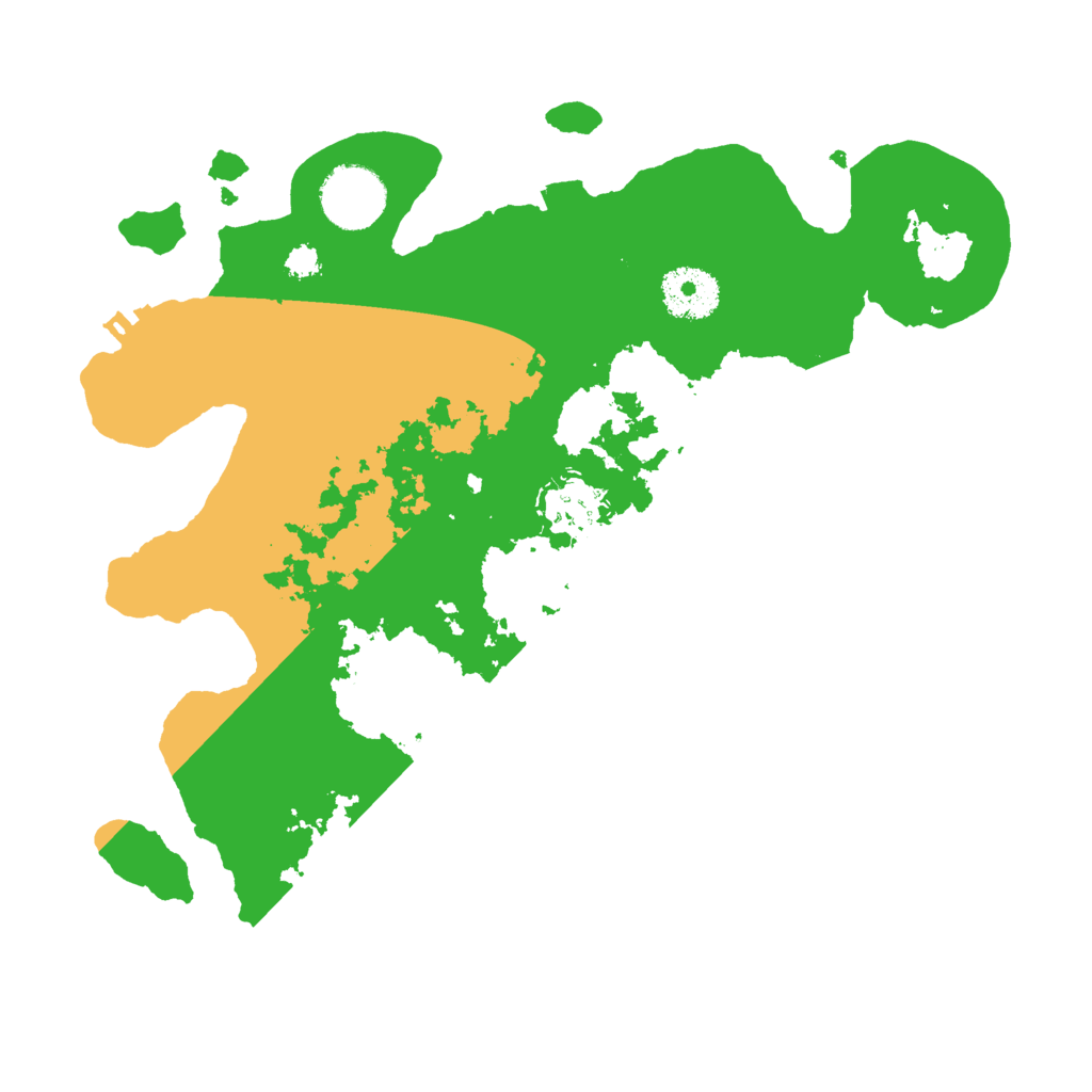 Biome Rust Map: Procedural Map, Size: 3000, Seed: 12337
