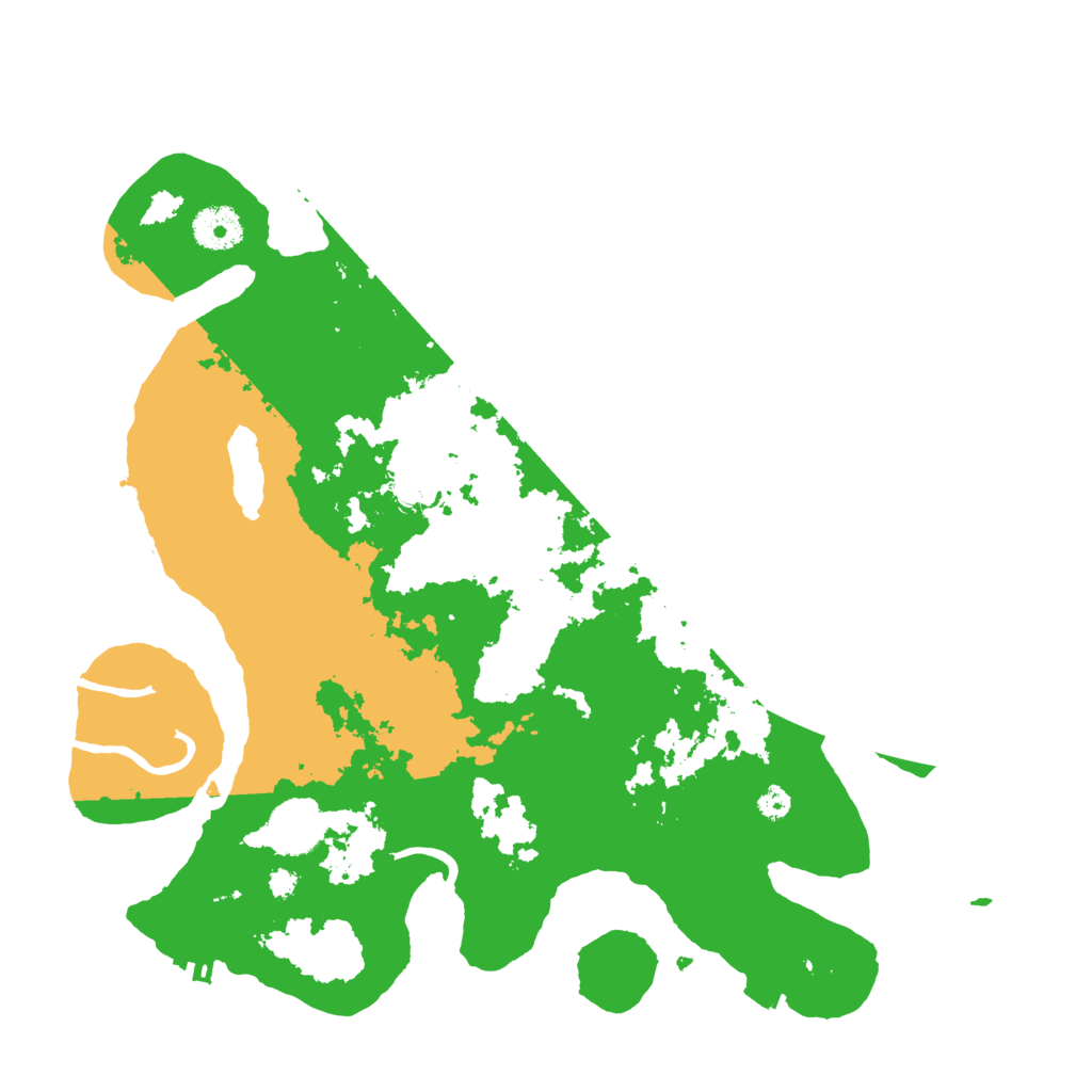 Biome Rust Map: Procedural Map, Size: 3500, Seed: 185074803