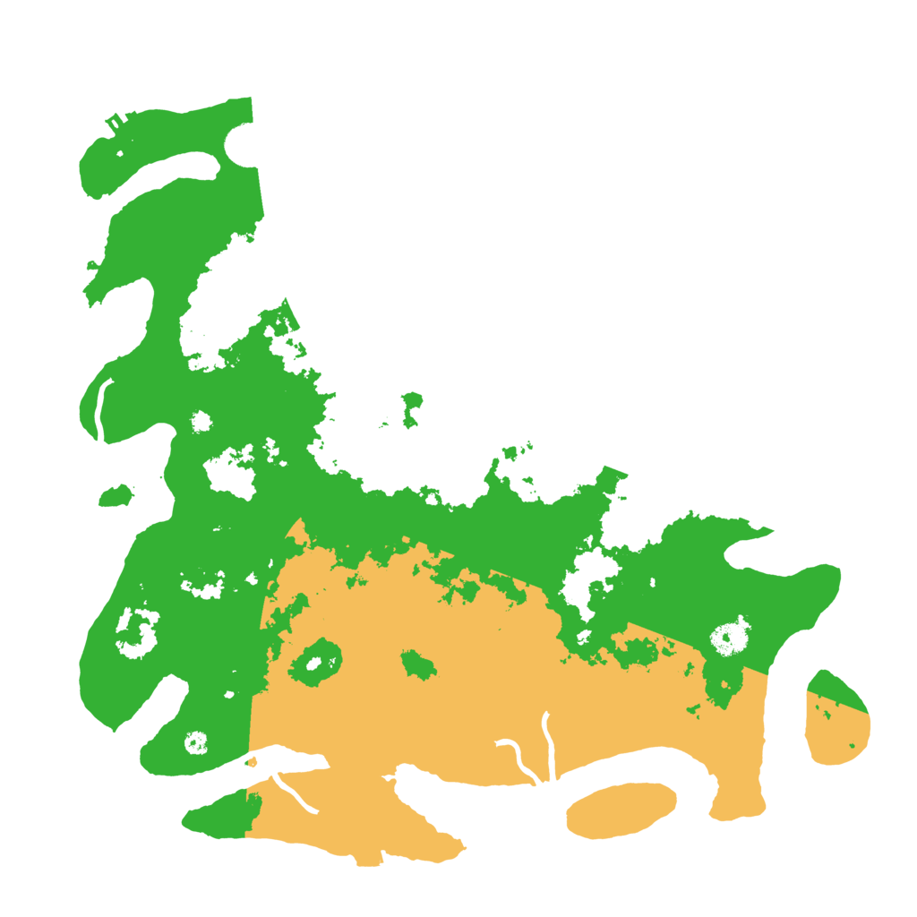 Biome Rust Map: Procedural Map, Size: 4000, Seed: 72434