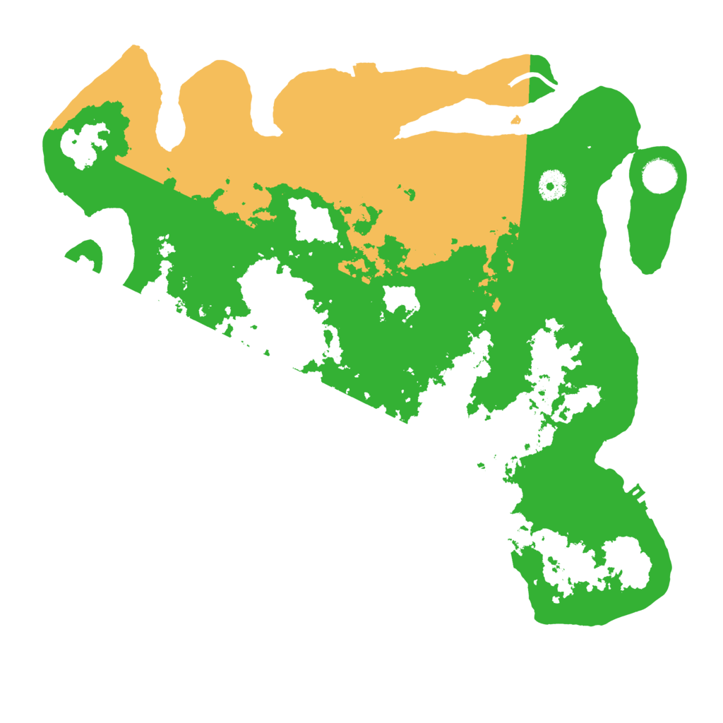 Biome Rust Map: Procedural Map, Size: 3700, Seed: 737