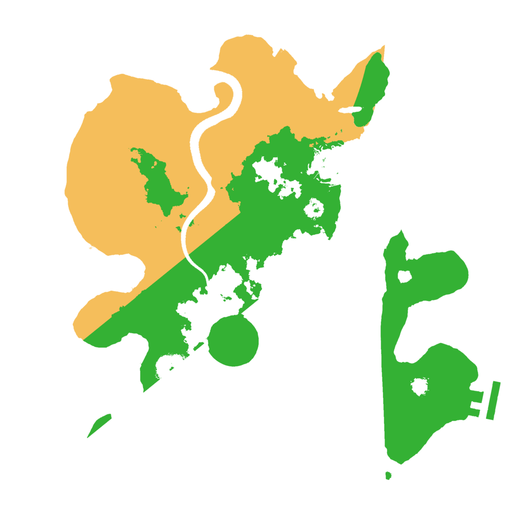 Biome Rust Map: Procedural Map, Size: 2750, Seed: 5415852