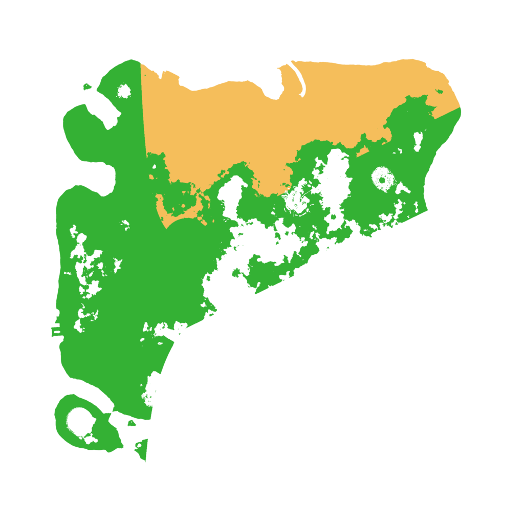 Biome Rust Map: Procedural Map, Size: 3500, Seed: 321183973