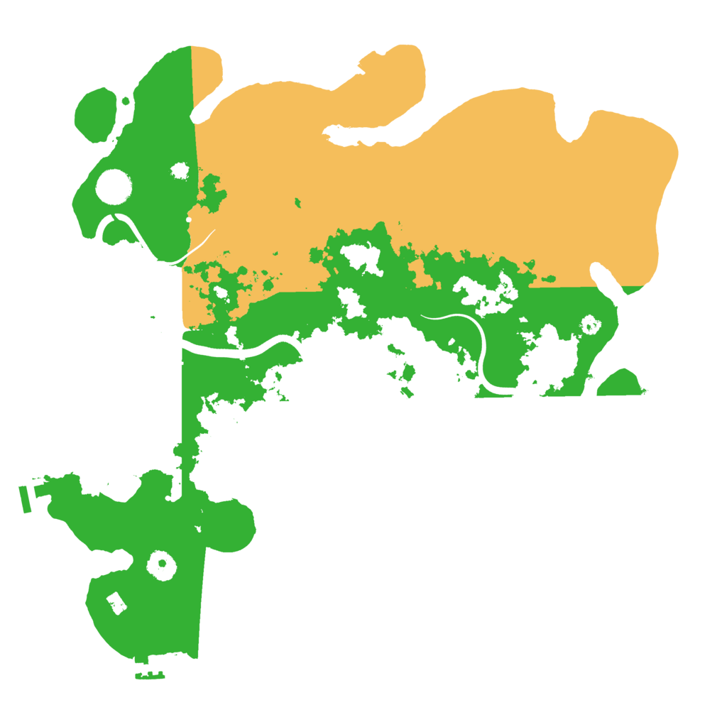 Biome Rust Map: Procedural Map, Size: 3750, Seed: 598029