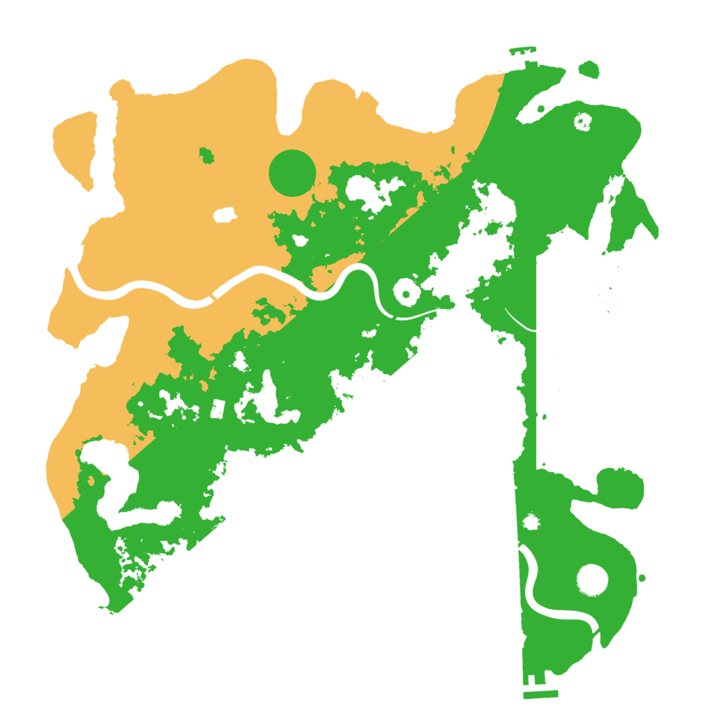 Biome Rust Map: Procedural Map, Size: 4000, Seed: 2323432