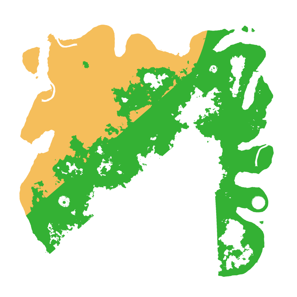 Biome Rust Map: Procedural Map, Size: 4000, Seed: 2323432