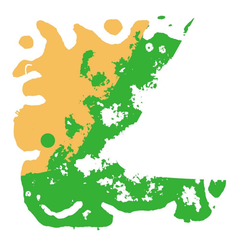 Biome Rust Map: Procedural Map, Size: 4500, Seed: 648221355