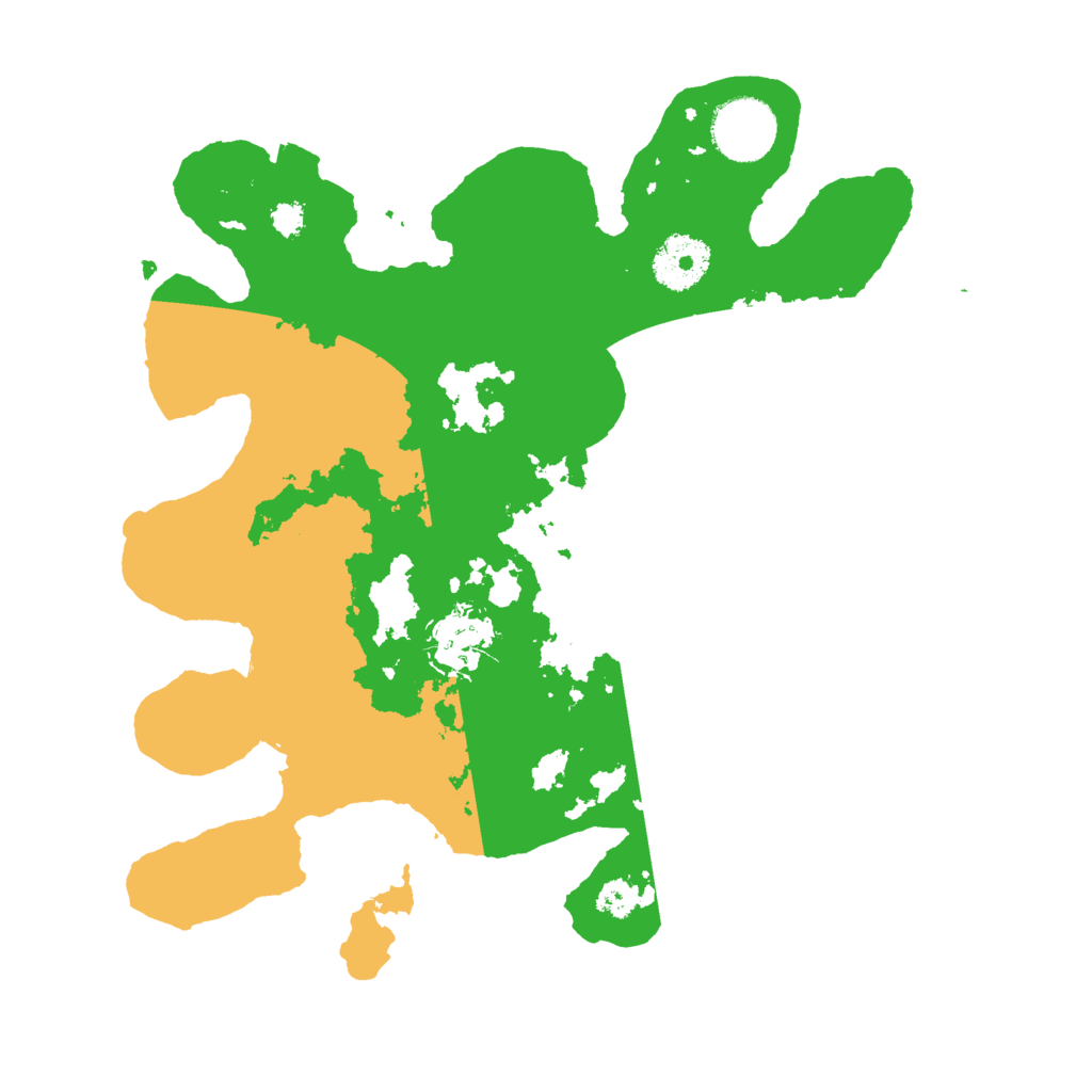 Biome Rust Map: Procedural Map, Size: 3000, Seed: 790414553