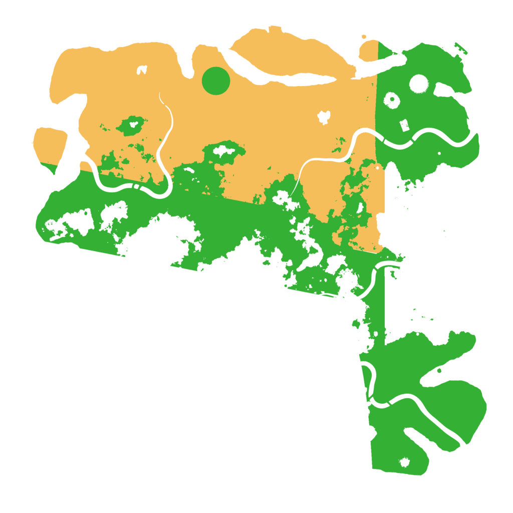 Biome Rust Map: Procedural Map, Size: 4800, Seed: 969454776