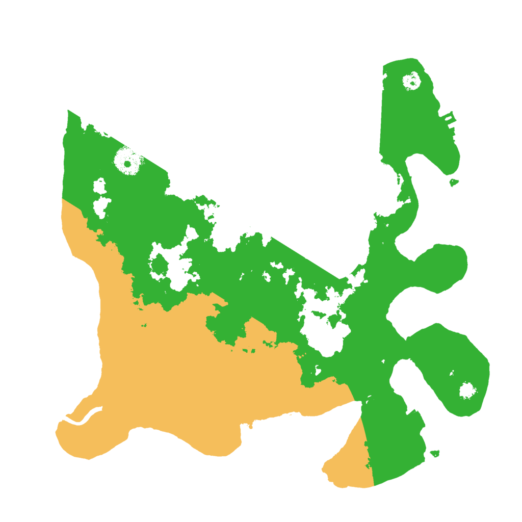 Biome Rust Map: Procedural Map, Size: 3000, Seed: 1891000981