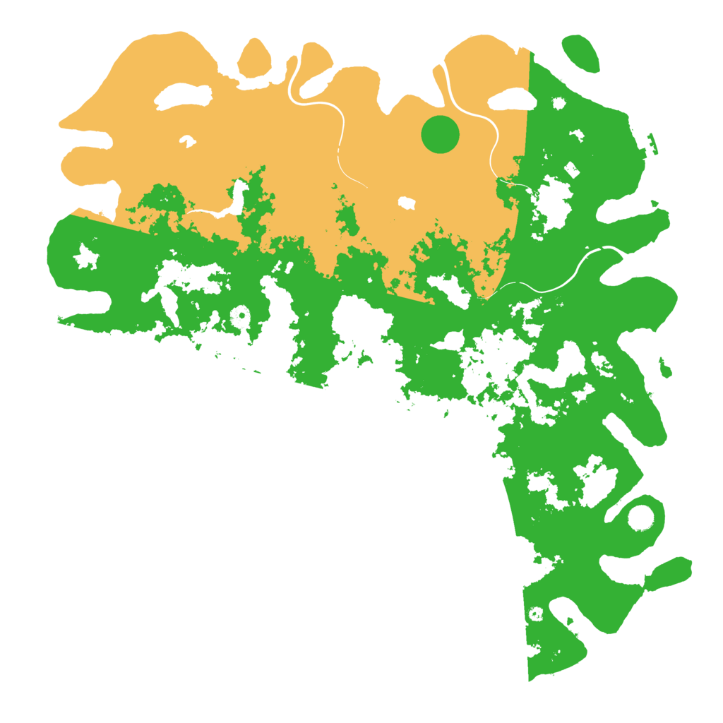 Biome Rust Map: Procedural Map, Size: 5000, Seed: 95760242