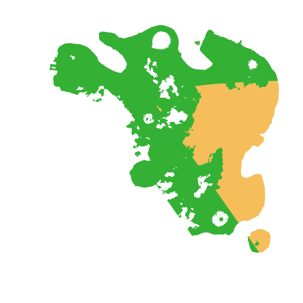 Biome Rust Map: Procedural Map, Size: 3000, Seed: 84140