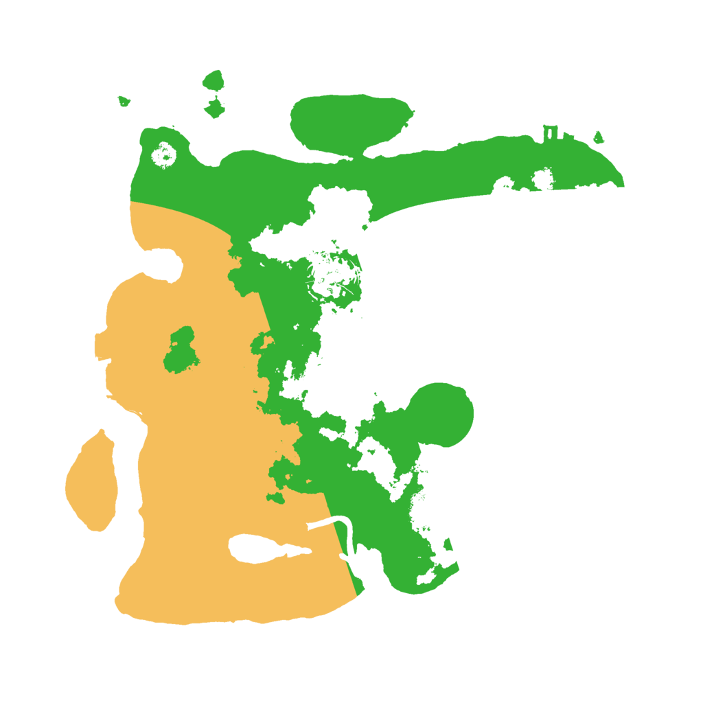Biome Rust Map: Procedural Map, Size: 3000, Seed: 778172081