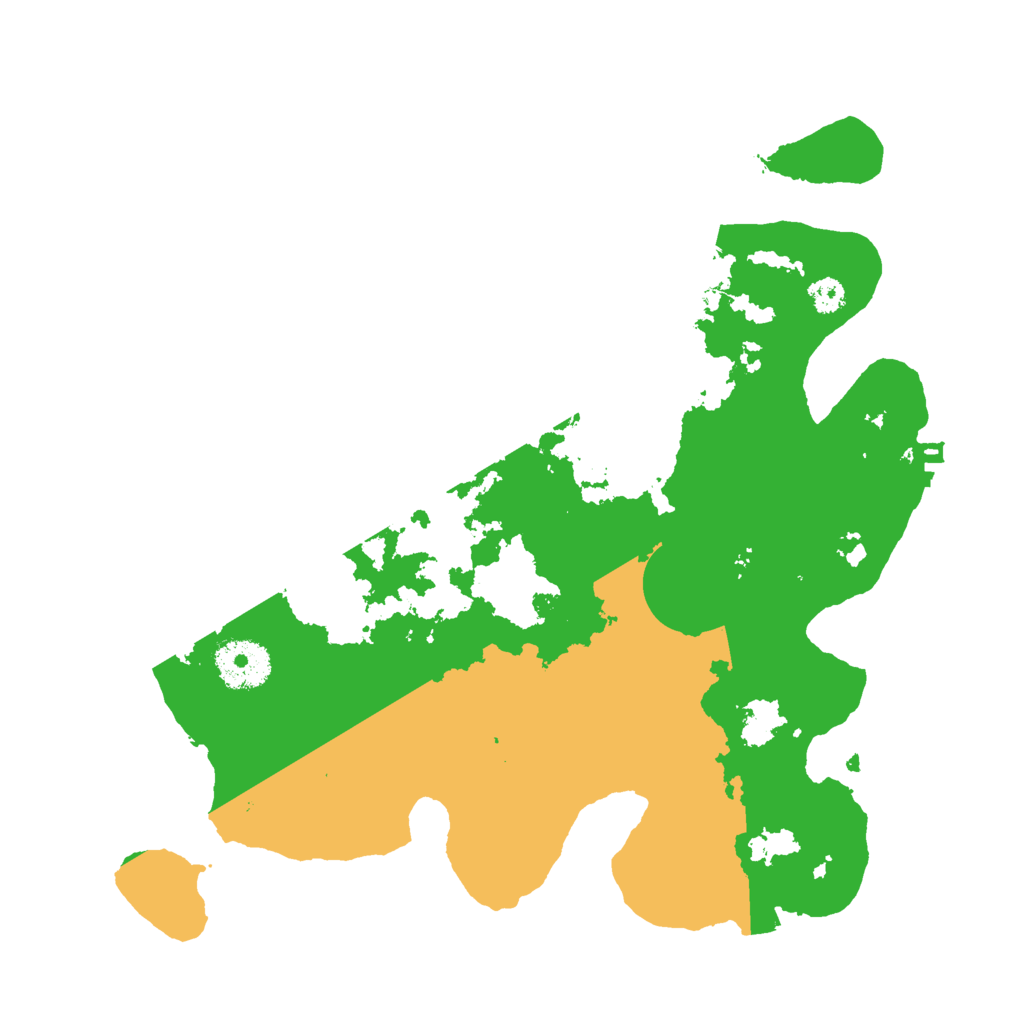 Biome Rust Map: Procedural Map, Size: 3000, Seed: 97130493
