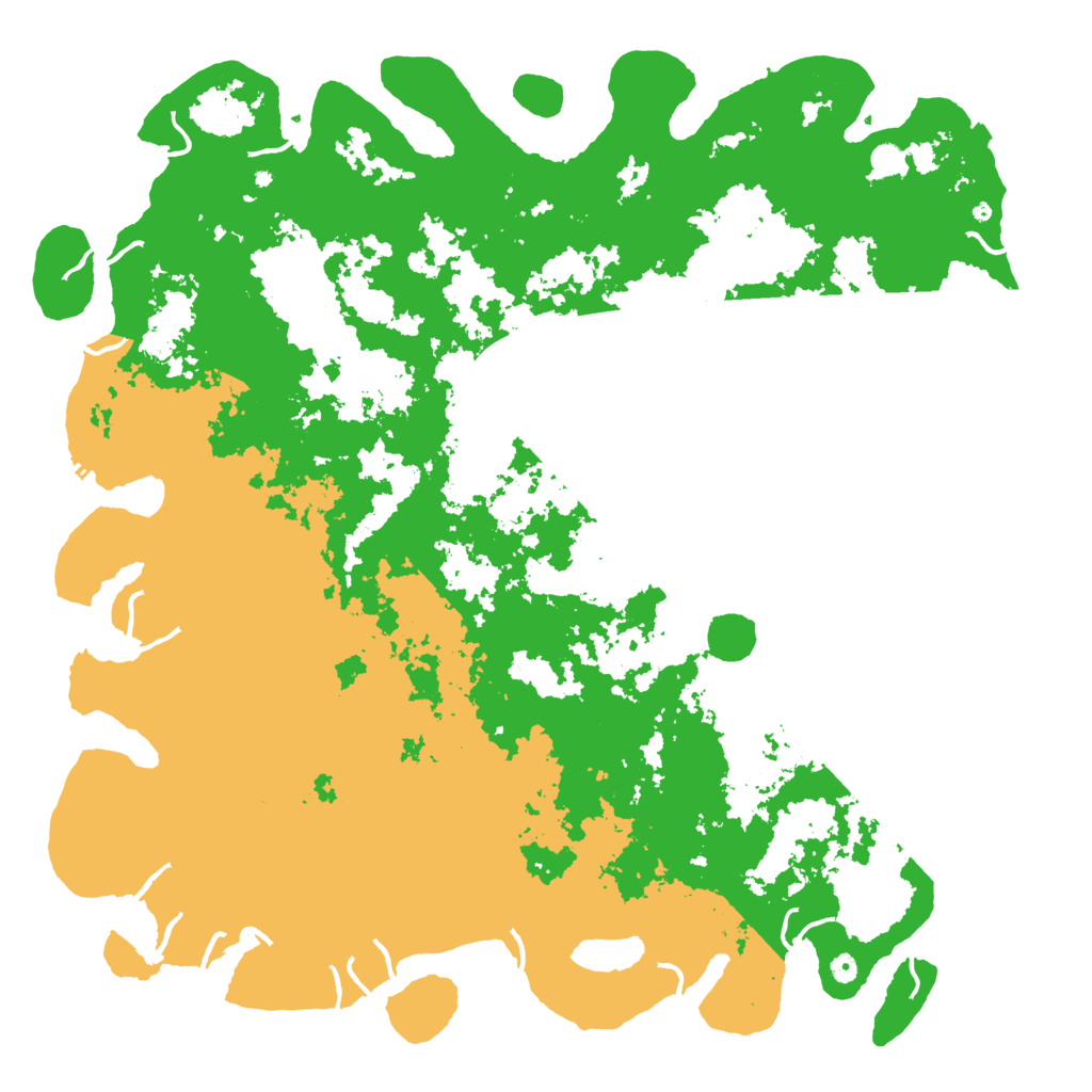 Biome Rust Map: Procedural Map, Size: 6000, Seed: 72168