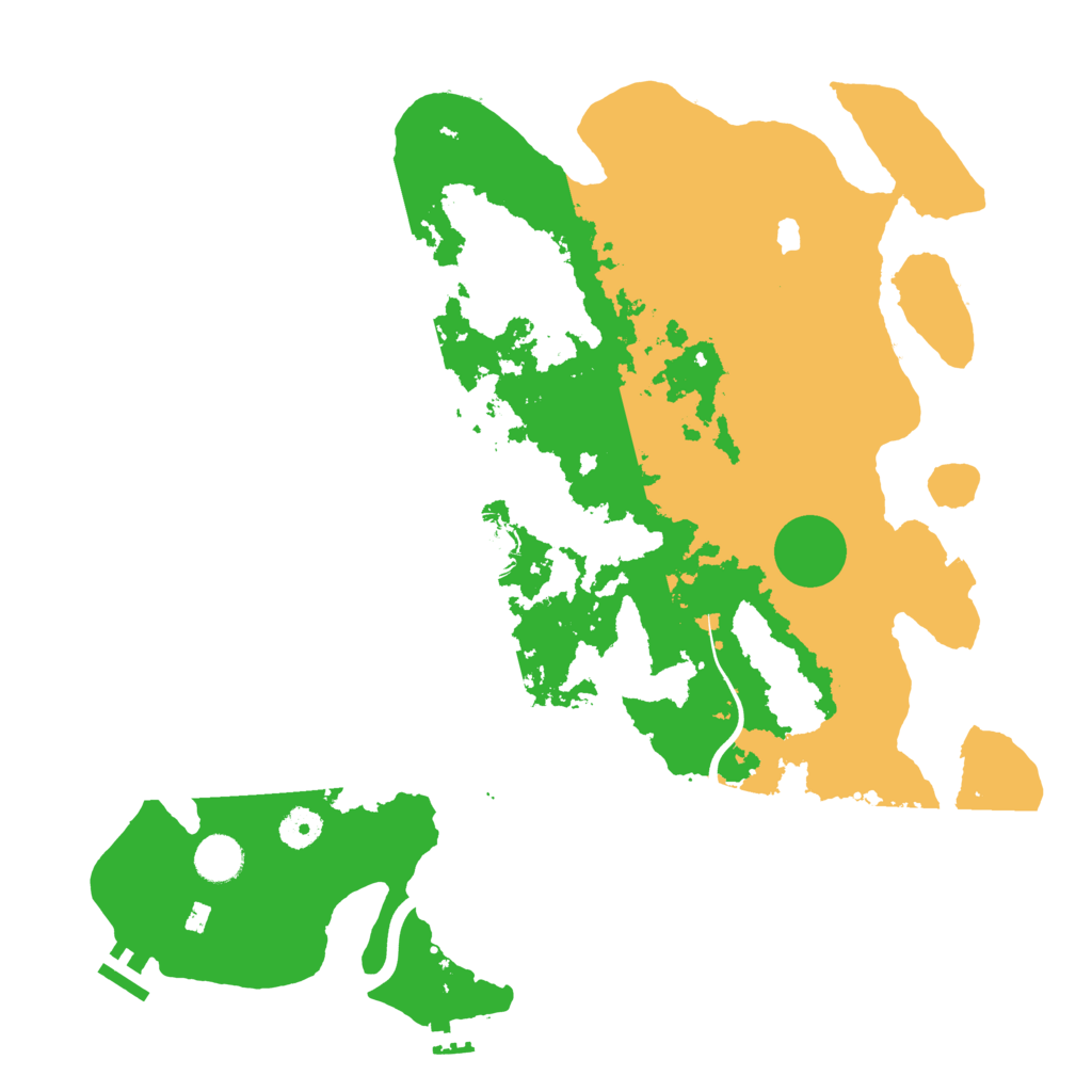 Biome Rust Map: Procedural Map, Size: 4000, Seed: 10089382