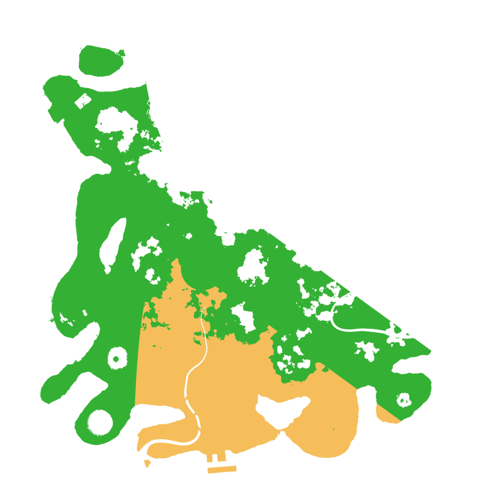 Biome Rust Map: Procedural Map, Size: 3500, Seed: 1830958353