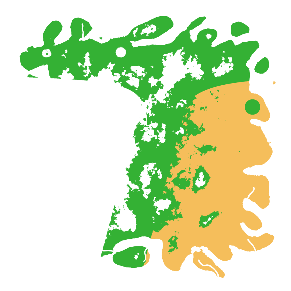 Biome Rust Map: Procedural Map, Size: 5000, Seed: 80224