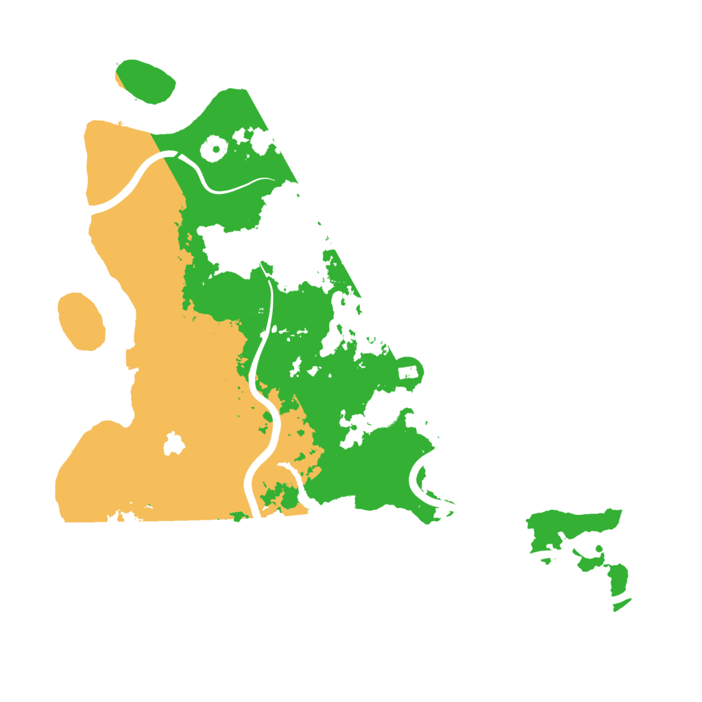 Biome Rust Map: Procedural Map, Size: 4000, Seed: 81664301