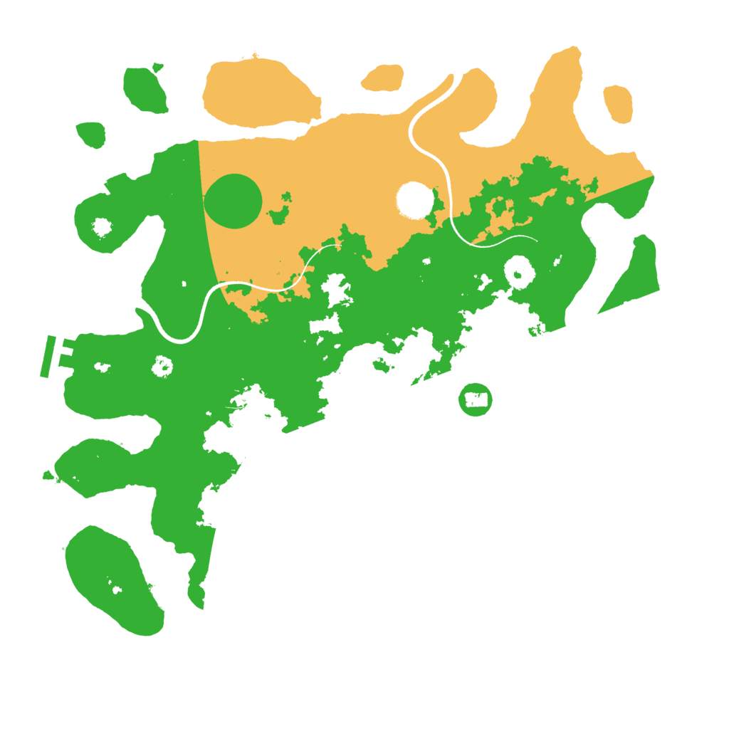 Biome Rust Map: Procedural Map, Size: 3500, Seed: 1549941943