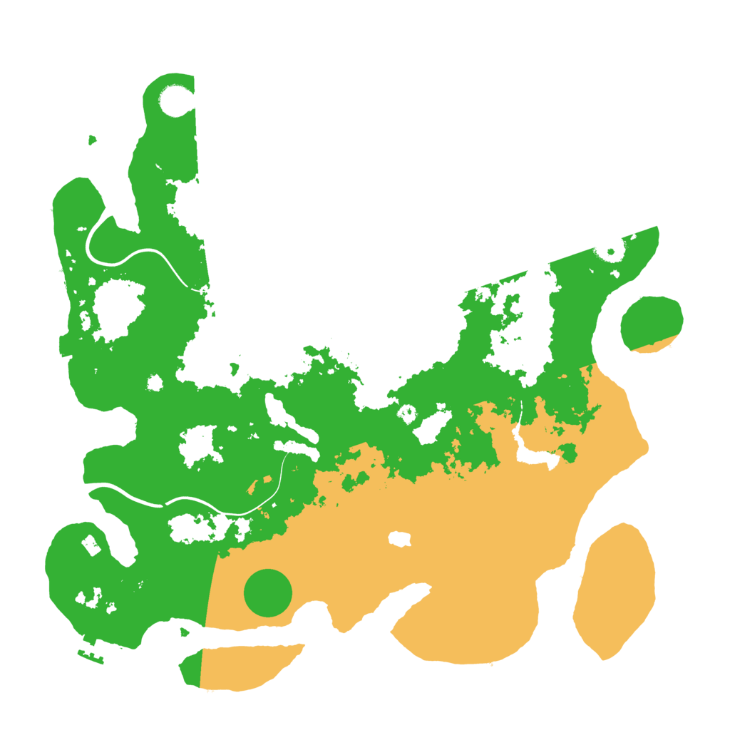 Biome Rust Map: Procedural Map, Size: 4000, Seed: 1215350337