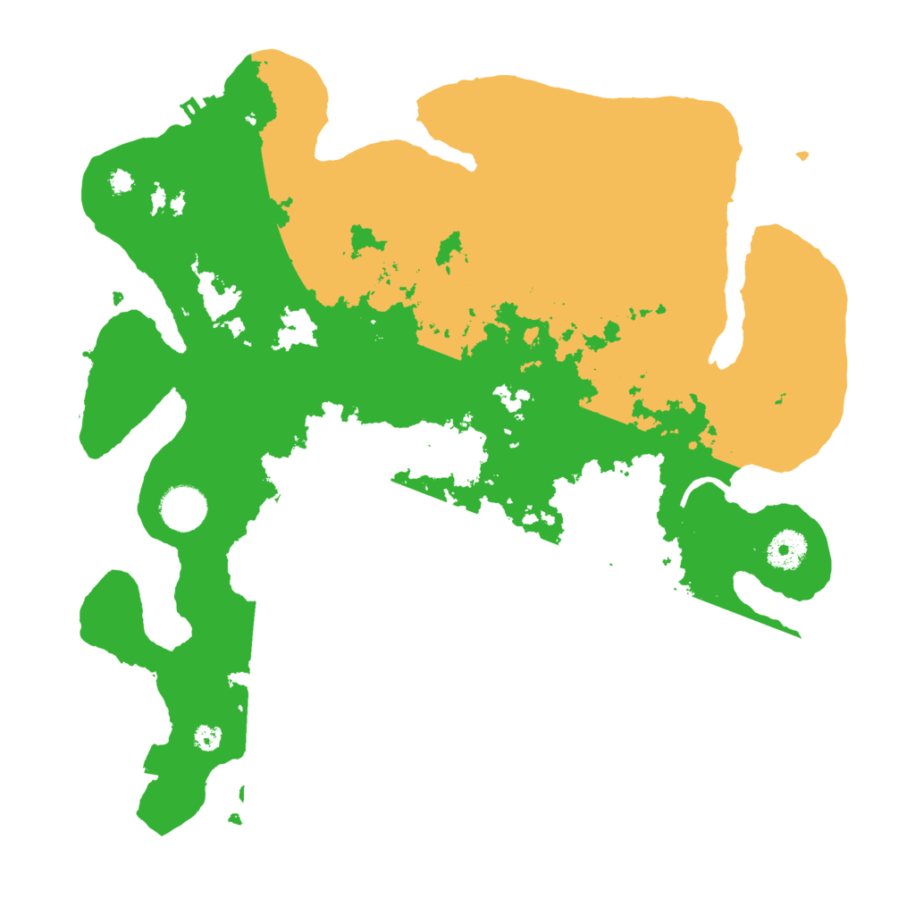 Biome Rust Map: Procedural Map, Size: 3500, Seed: 8022024