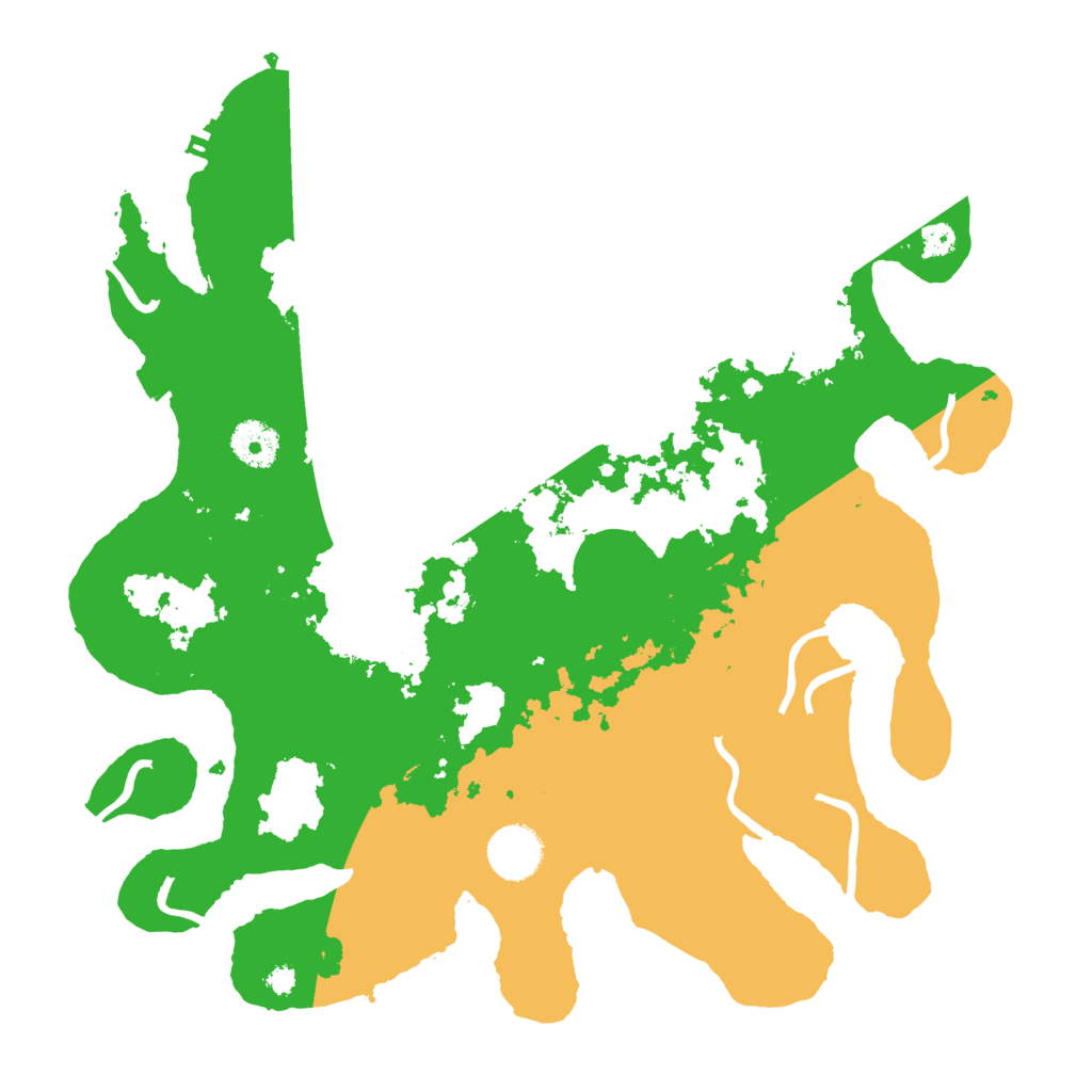 Biome Rust Map: Procedural Map, Size: 3500, Seed: 679449960