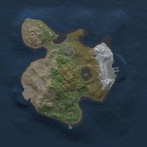 Thumbnail Rust Map: Procedural Map, Size: 1800, Seed: 52526988, 5 Monuments