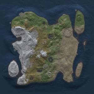 Thumbnail Rust Map: Procedural Map, Size: 2700, Seed: 300, 12 Monuments